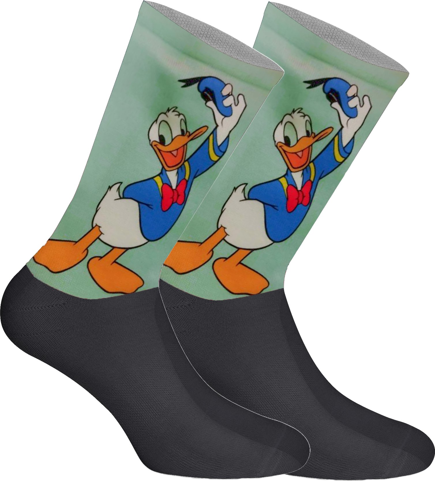 Elastische bedruckte lange Socken für Unisex