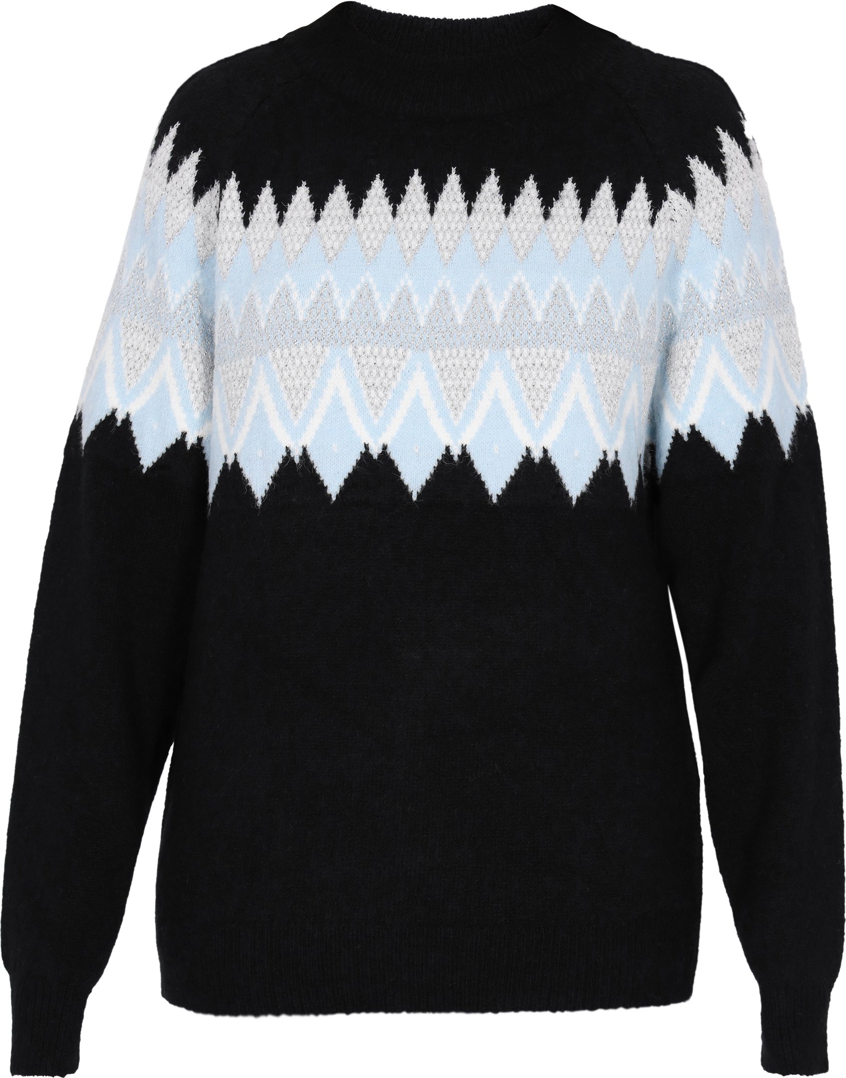 usha Zur Seite fahren Damen Schwarz Mehrfarbig