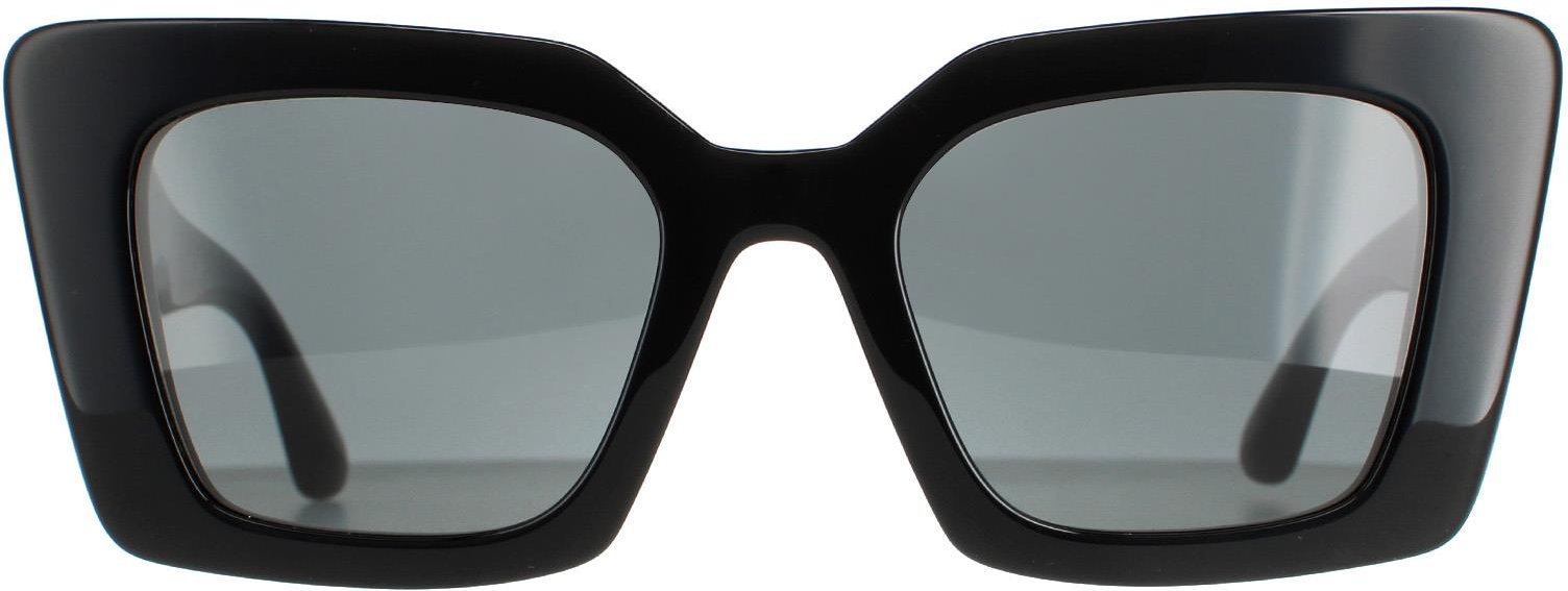 Burberry Square Damen Schwarz Dunkelgrau BE4344 Daisy