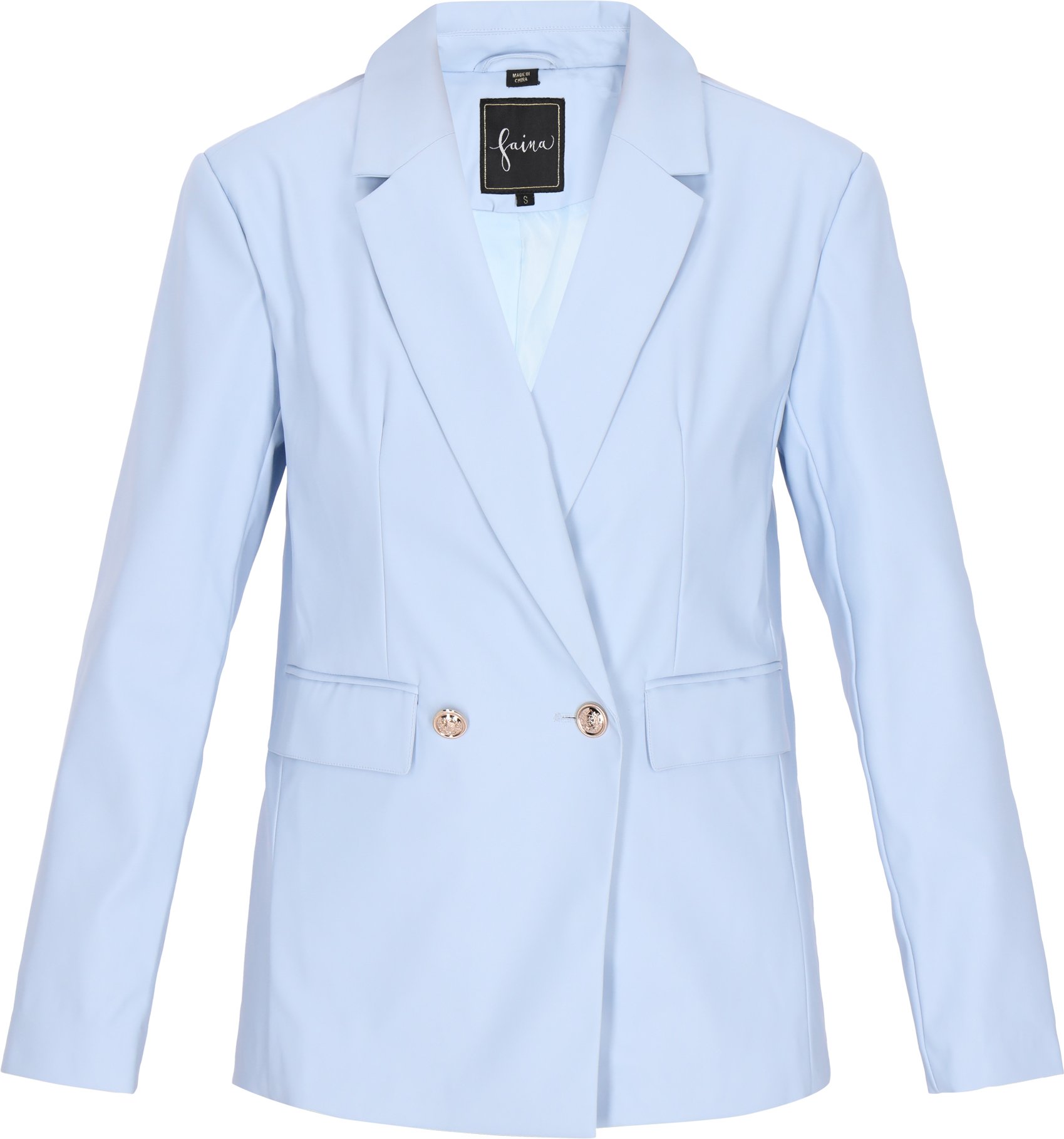 Faina Jacke Frauen hellblau