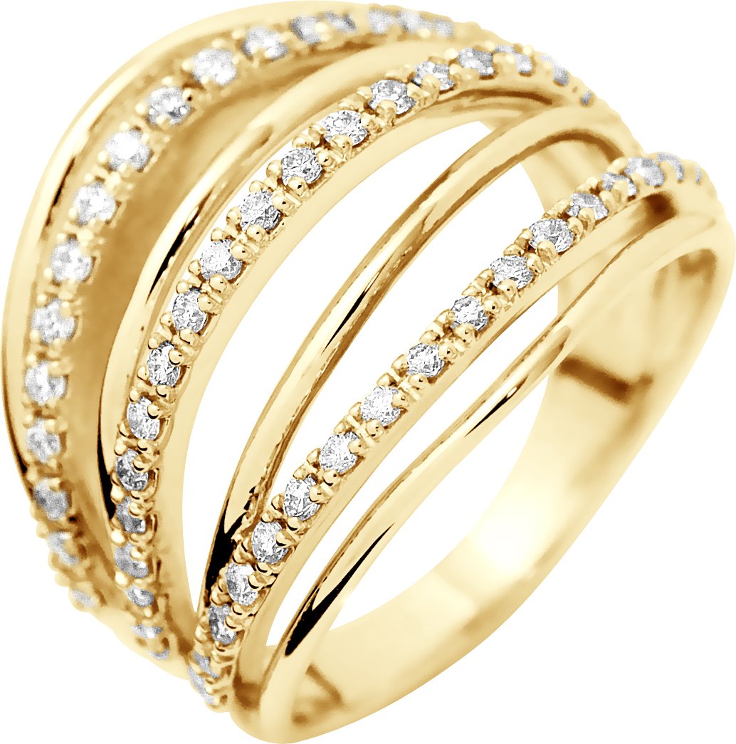 DIADEMA - Ring - Prestige Jewelery - Diamanten - Gelbgold