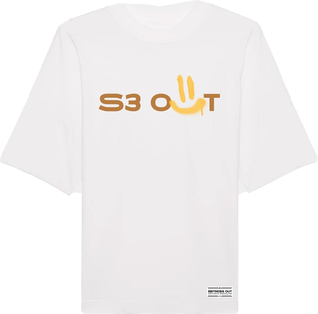 Thumbnail - SUPERB Damen T-Shirt in Übergröße Stress Out