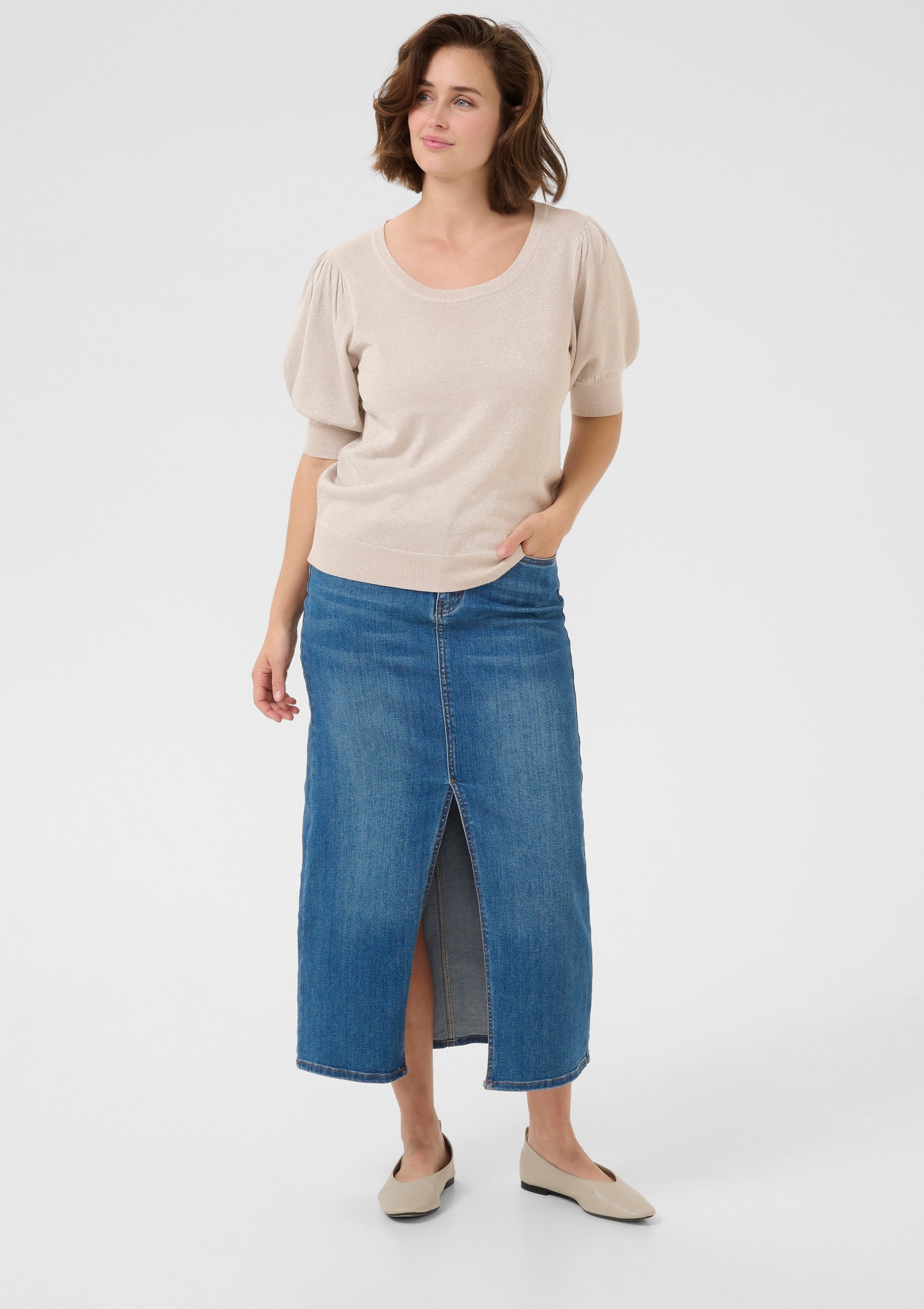 Strickpullover Regular fit cream