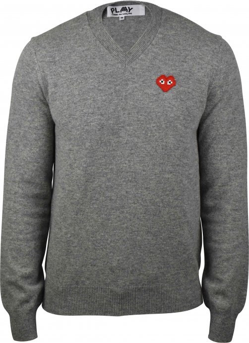 Comme des garçons Pullover Grau