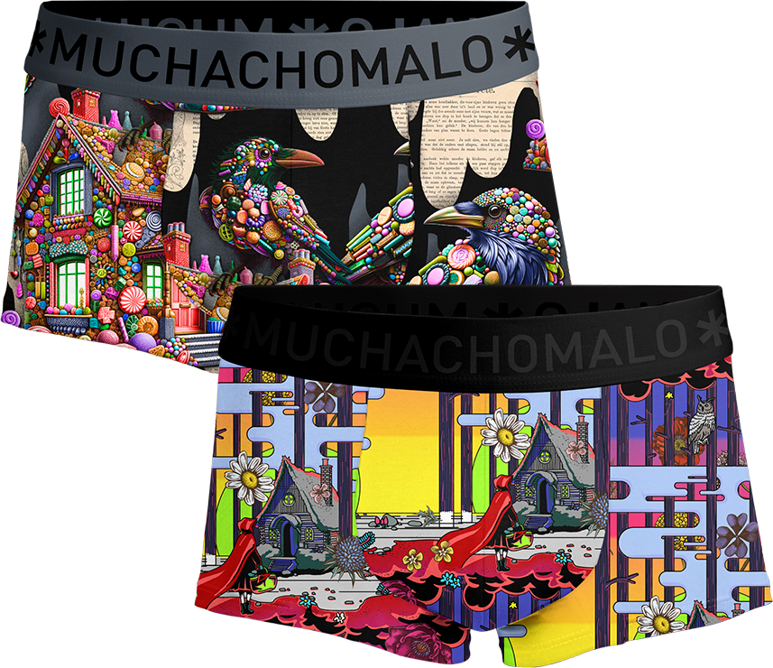 Muchachomalo Herren Boxer Shorts - 2er Pack - Herren Unterwäsche