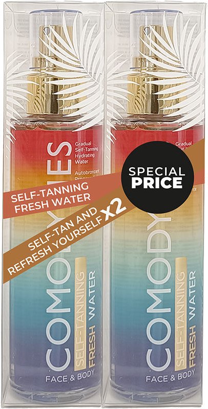 Duplo Self Tanning Fresh Water Erfrischender Und Feuchtigkeitsspendender Selbstbräuner, 2 X 100 ml