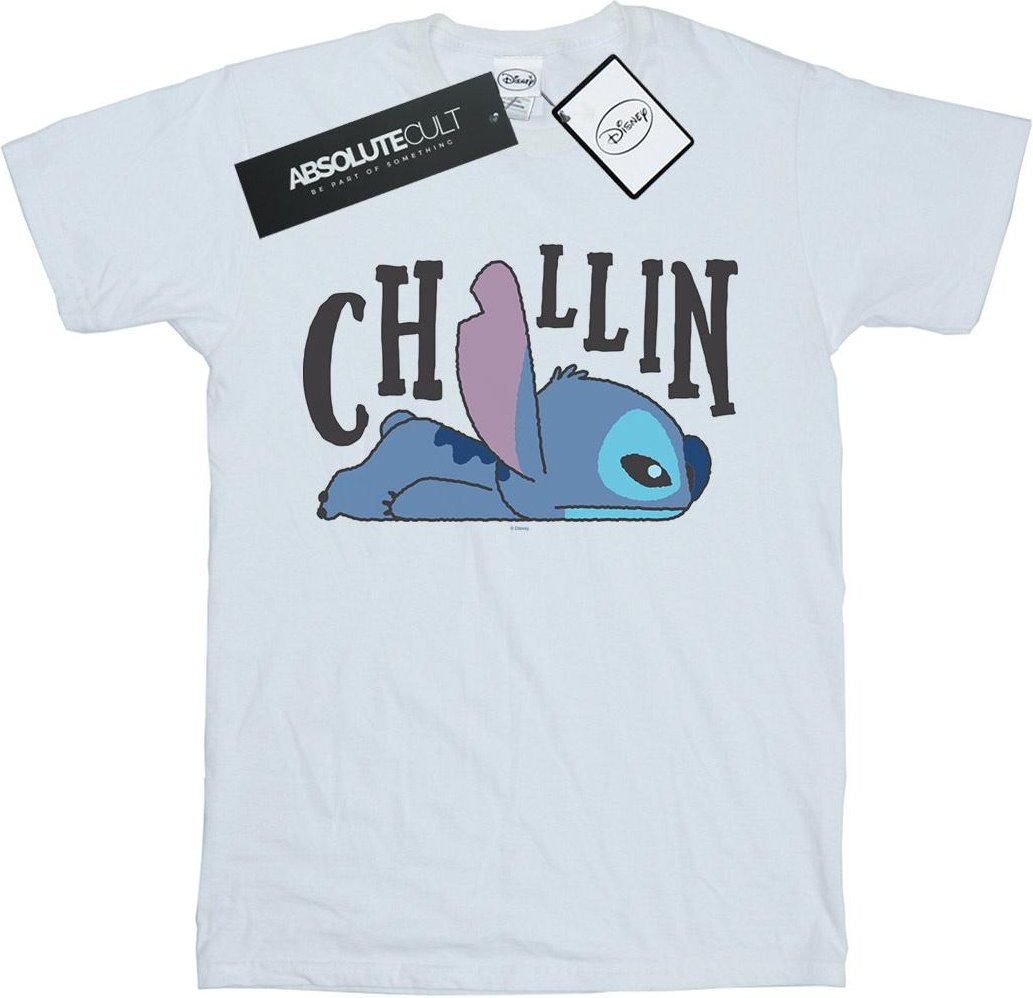 Disney - "Chillin" T-Shirt für Damen (Weiß)