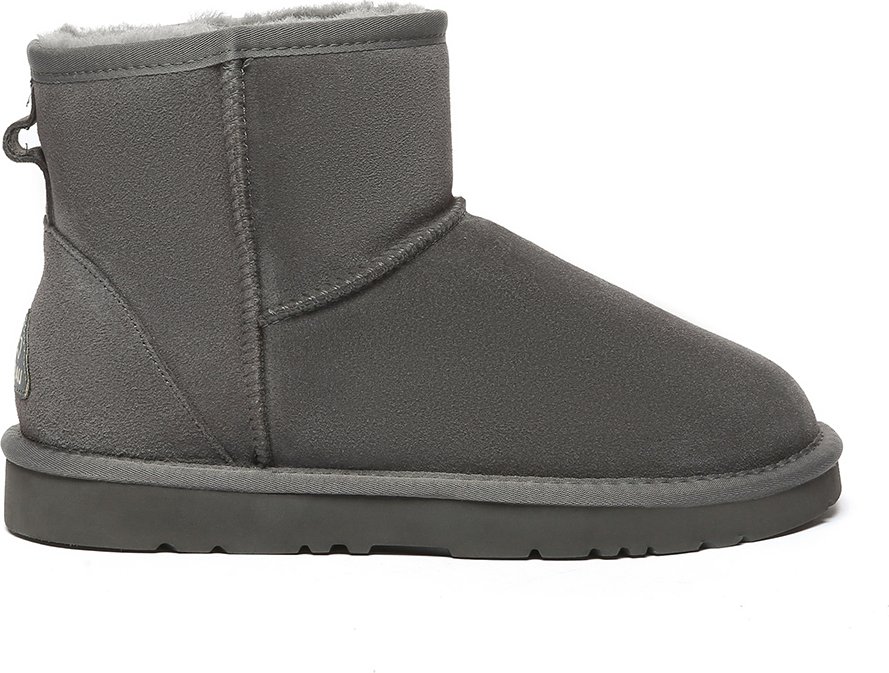 EVER AU Damen Leder Kurzstiefel - Ostrich