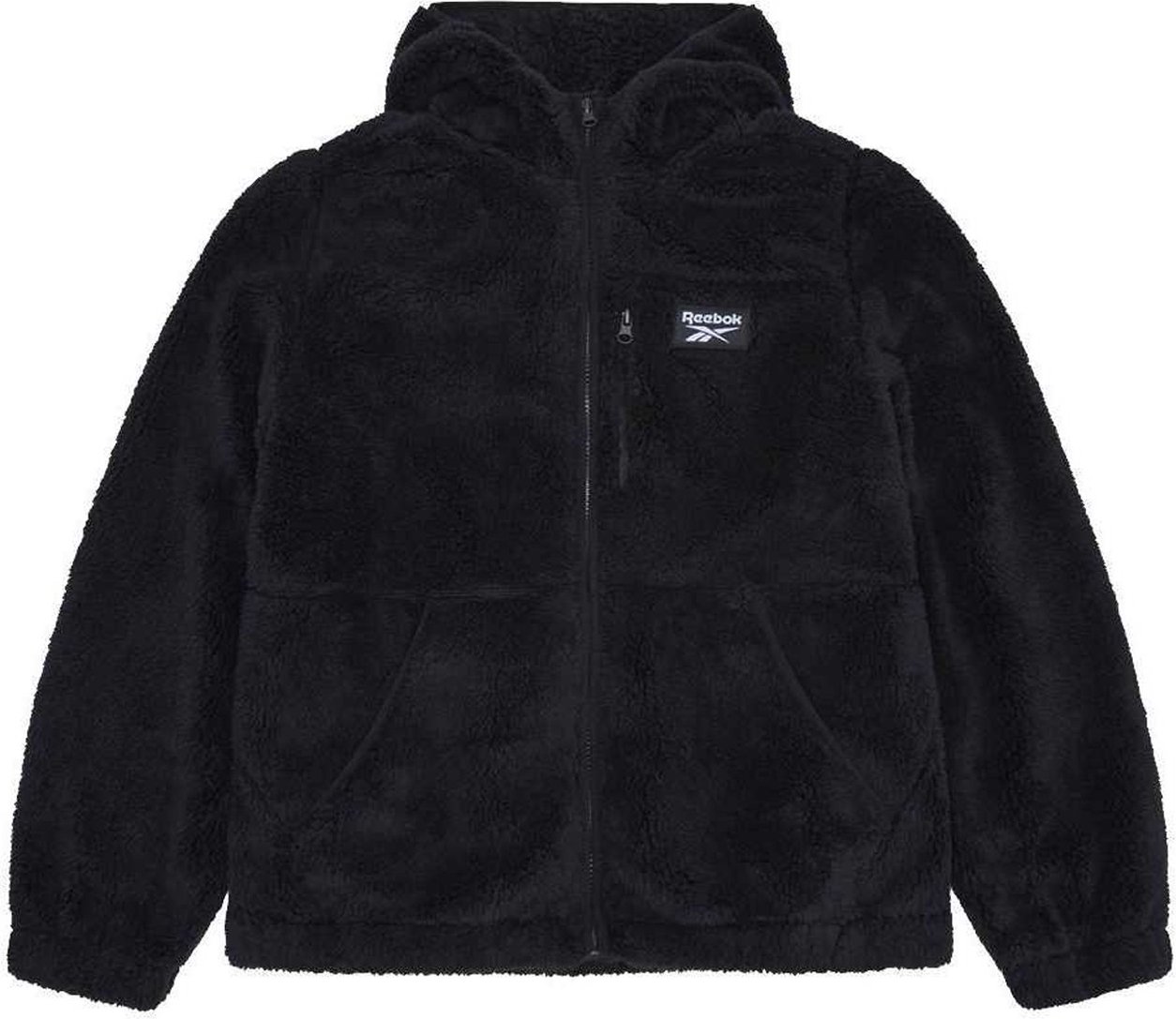 Reebok - "Double Monkey" Fleecejacke für Damen (Schwarz)