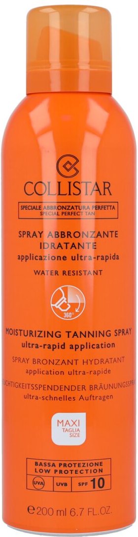Moisturizing Tanning Spray SPF 10 200ml