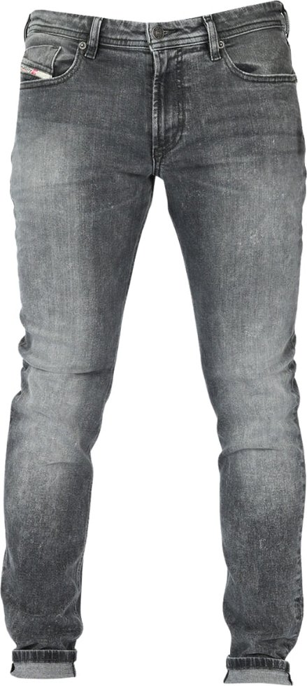 Diesel 1979 - Sleeker - Graue Jeanshose Mit Verblichenem Muster