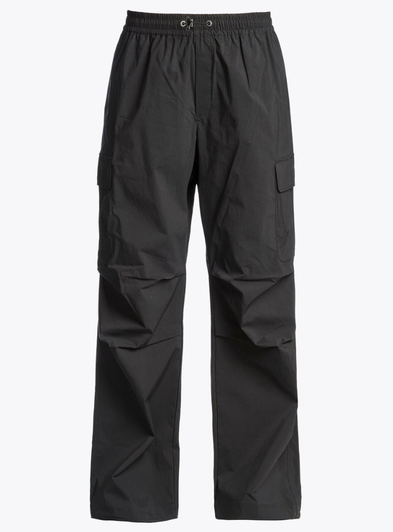 Parajumpers - Avice - Schwarze Hose Mit Weitem Bein
