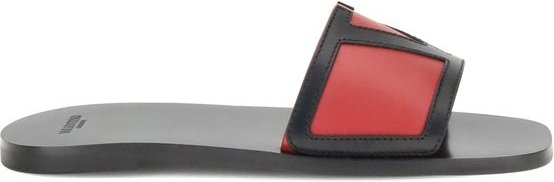 Rockstud Untitled Leder-Sandalen