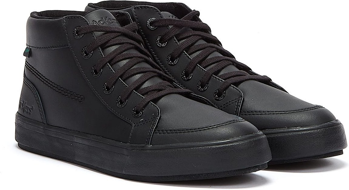 Kickers Tovni Hi Leder Herren Schwarz Schuhe