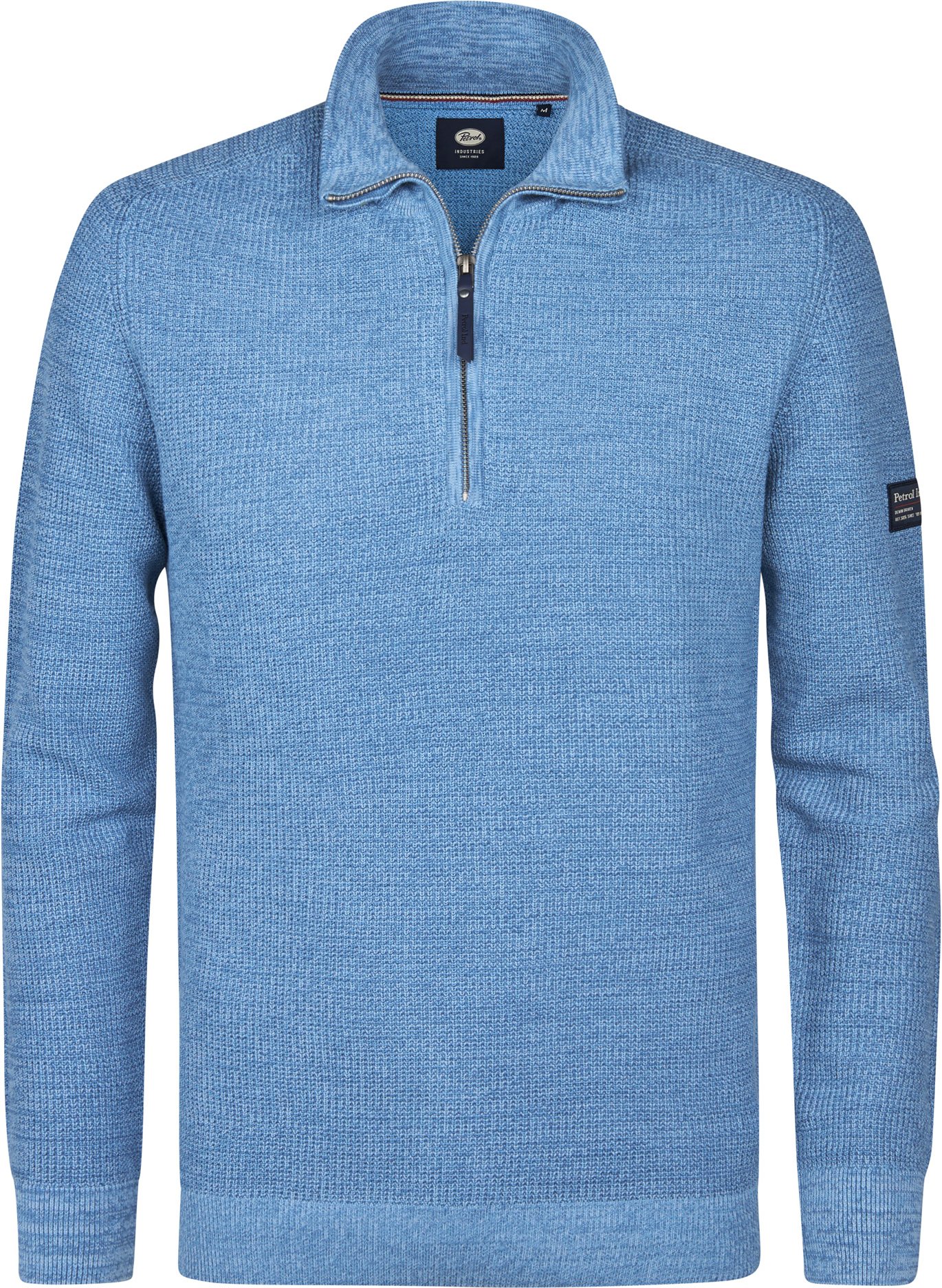 Petrol Industries - Pull Zippé Demi-Zip en Maille Nashville Herren