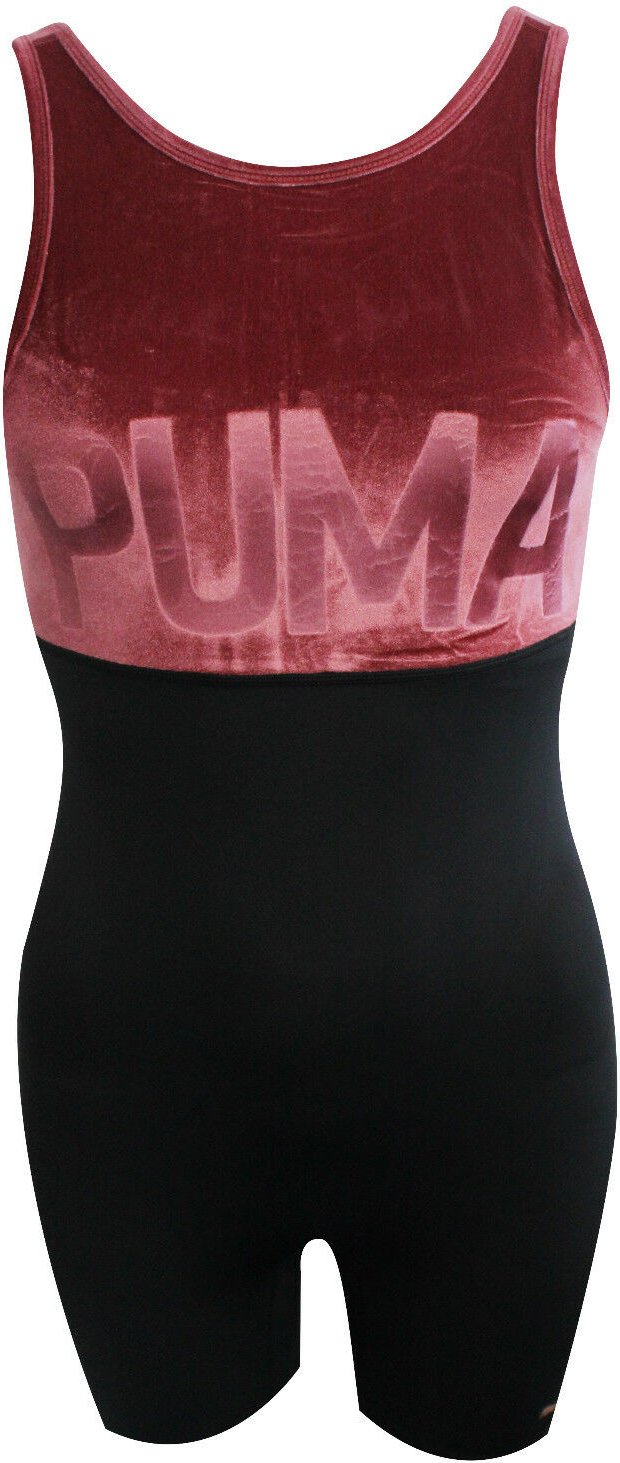 Puma Active Training Womens Velvet Unitard Drycell Onepiece Black 516565 02 RW43