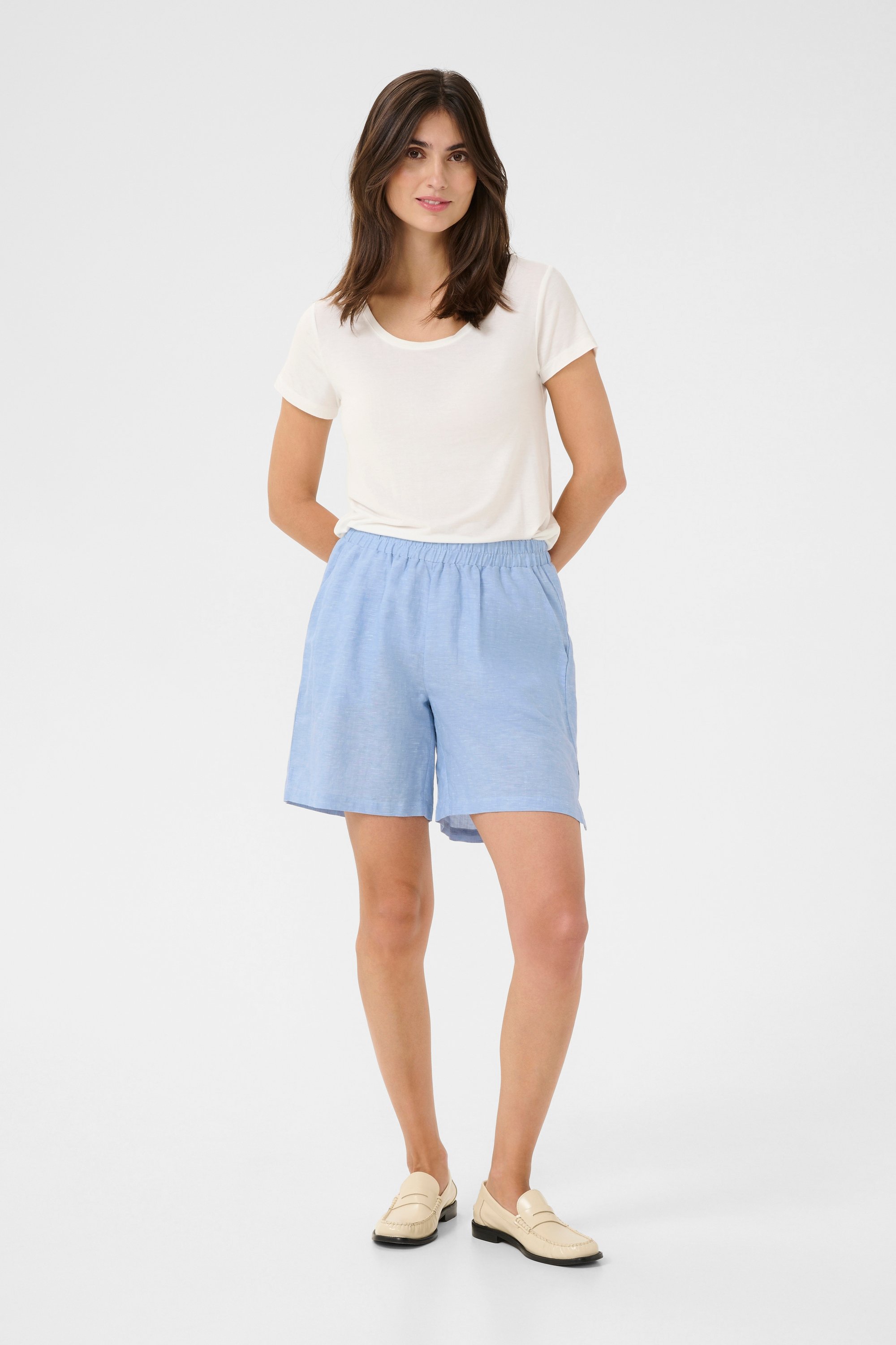 Shorts Relaxed fit Serenity light blue