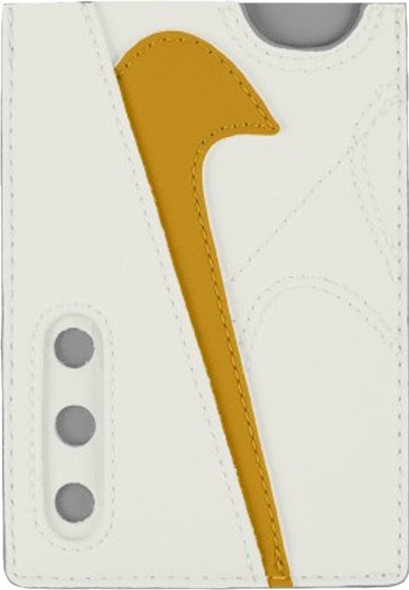 Nike - "Air Max 90" Brieftasche für Karten (Weiß/Gelb)