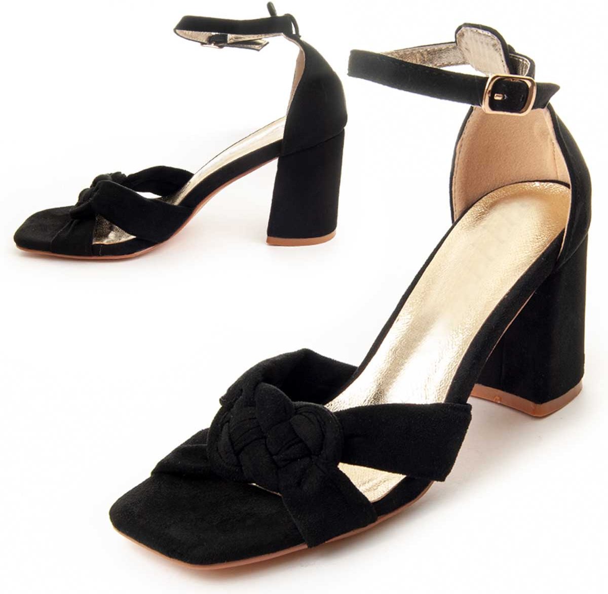 Montevita Absatzsandale Sandal2 in Schwarz