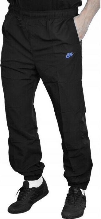 Nike Leichte, gewebte Trainingshose für Herren Schwarz/Blau