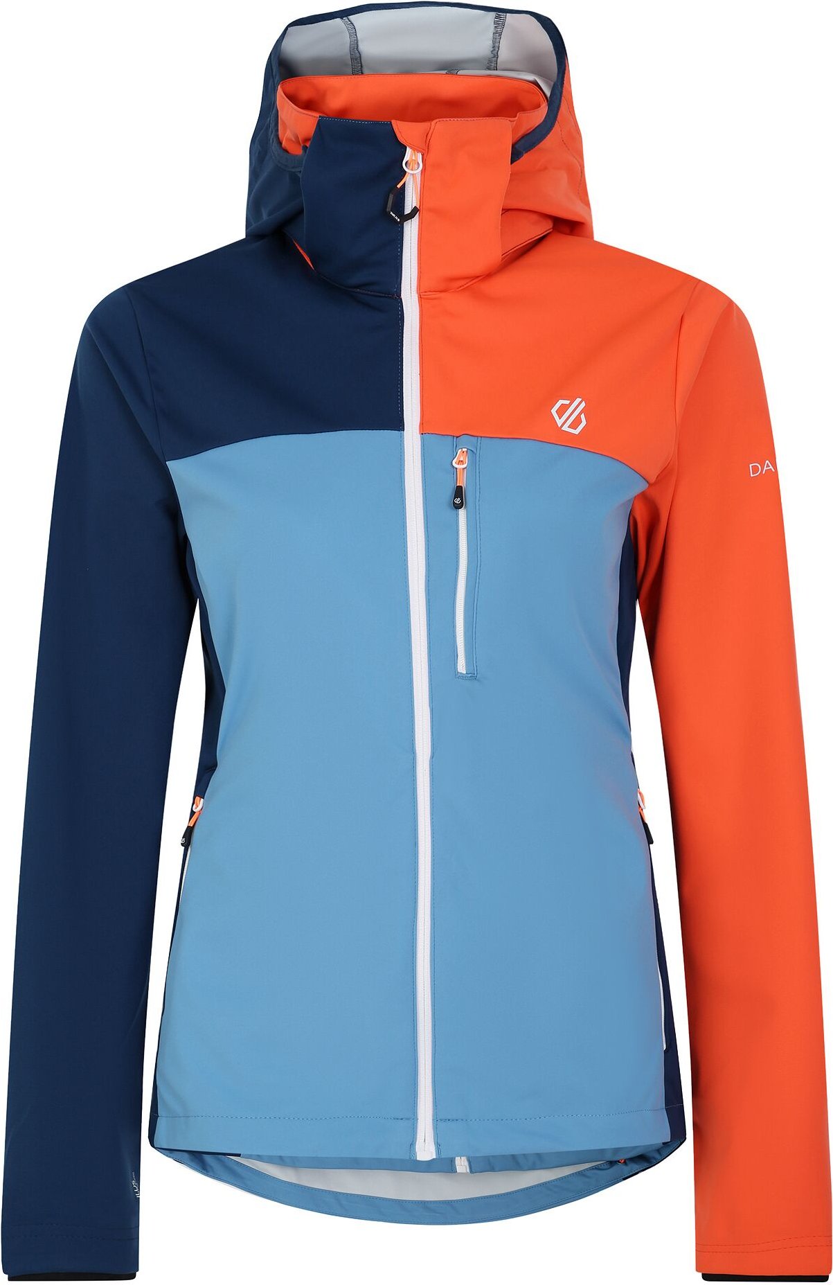 Dare 2B - "Lexan" Softshelljacke für Damen (Niagarablau/Satsuma)