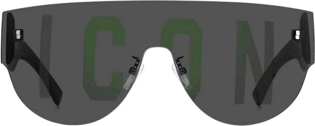 DSquared2 Herren Icon Sonnenbrille (Grau/Schwarz)