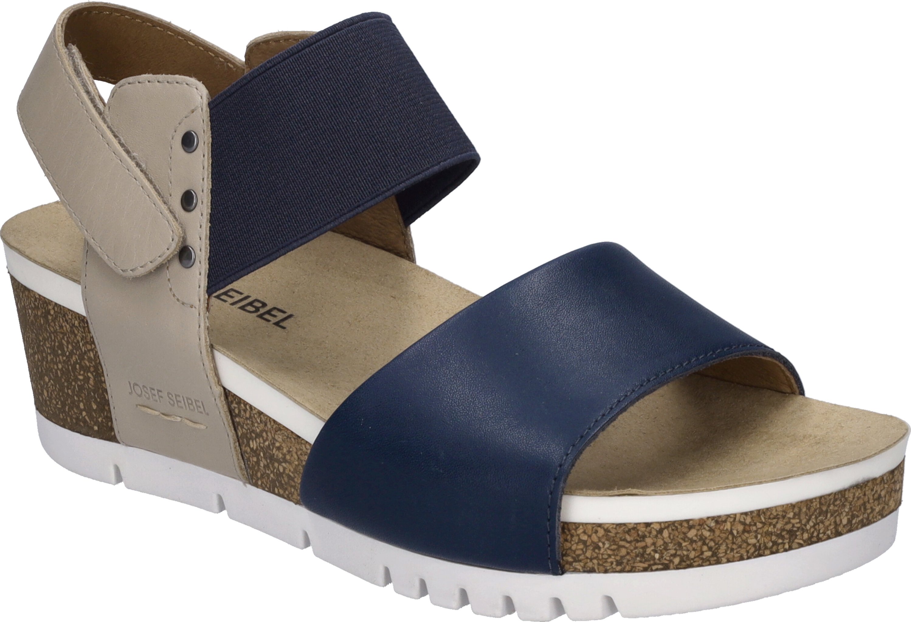 JOSEF SEIBEL Quinn 09 | Sandale für Damen | Blau Quinn 09, ocean-kombi