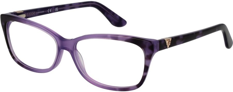 Lila Rahmen Brille