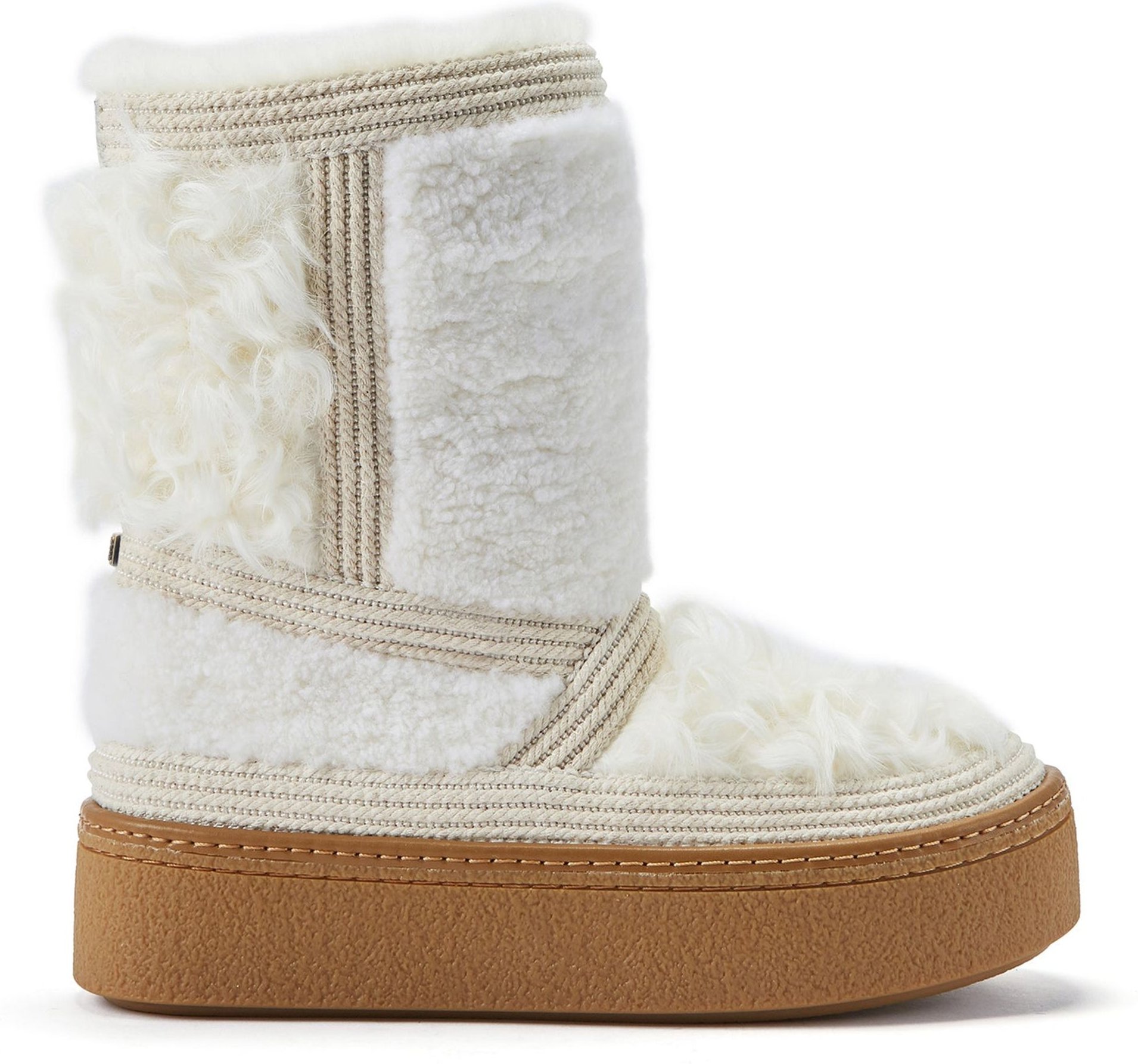 Njorde Weiße Stiefel