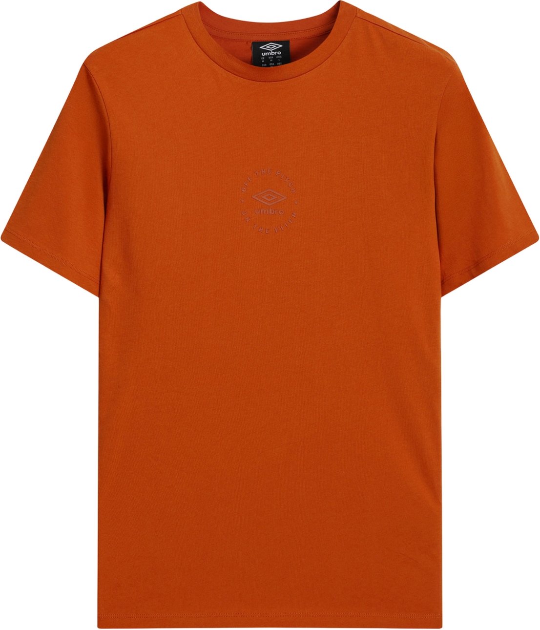 Umbro - T-Shirt für Herren (Goldene Flamme)