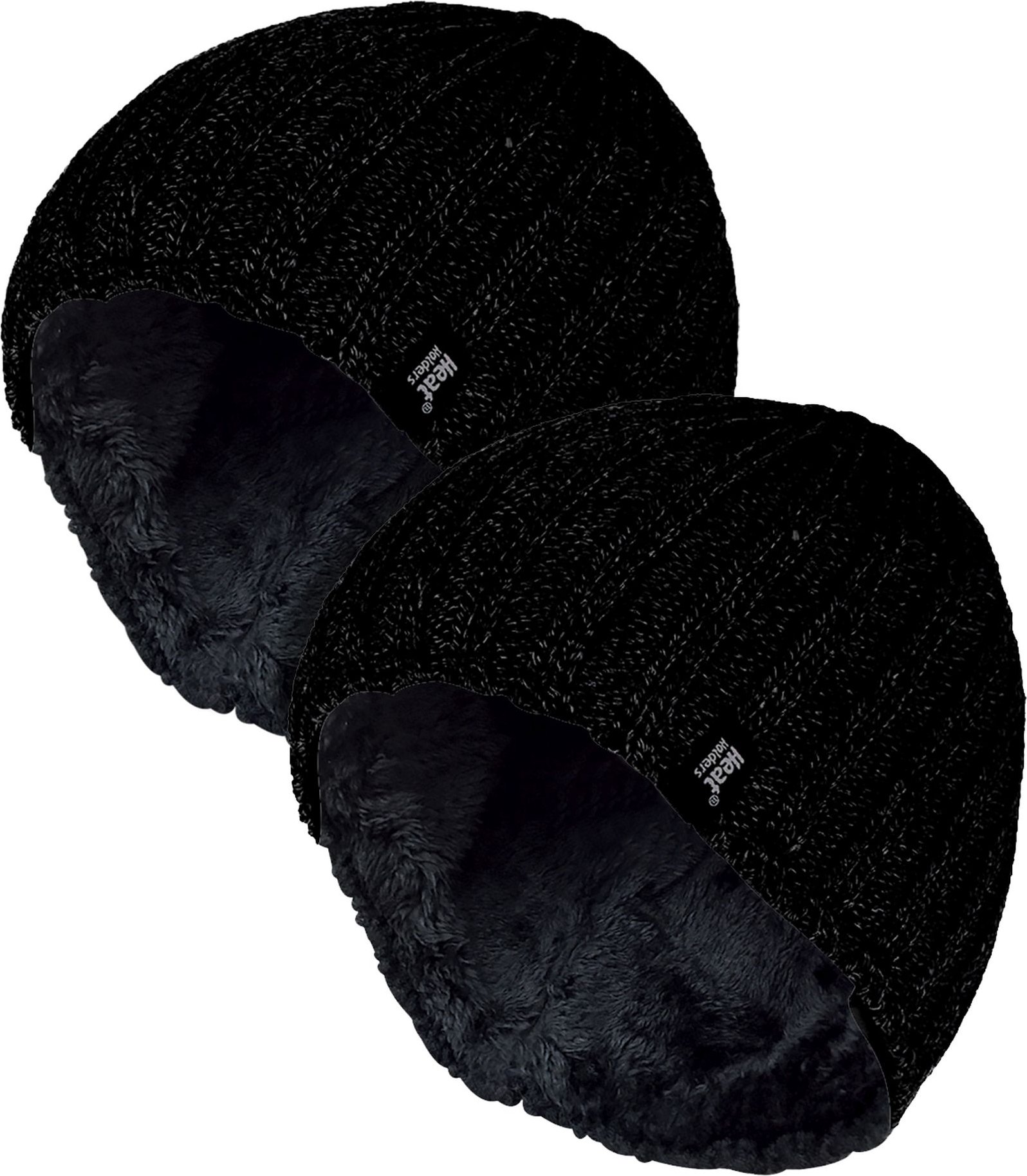 Herren Chunky Weicher Winter Ribbed Hut - 2er Pack