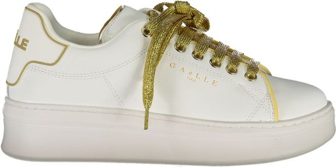 Gaelle Paris Bianco Polyurethan Damen Sneaker