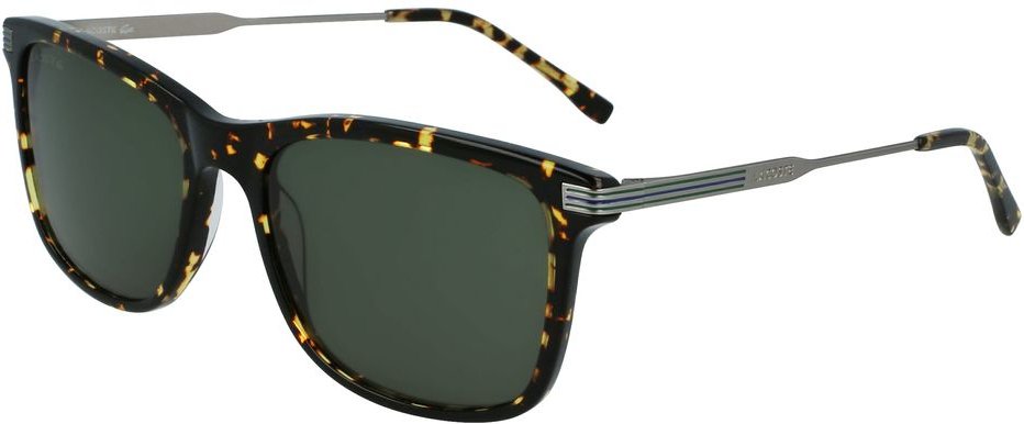 Lacoste Braune Metallsonnenbrille