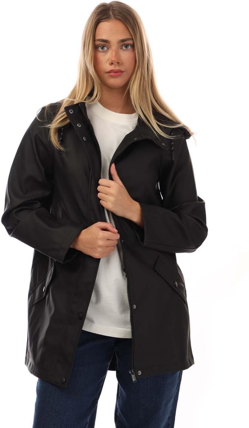 Vero Moda - "Malou" Regenmantel für Damen (Schwarz)