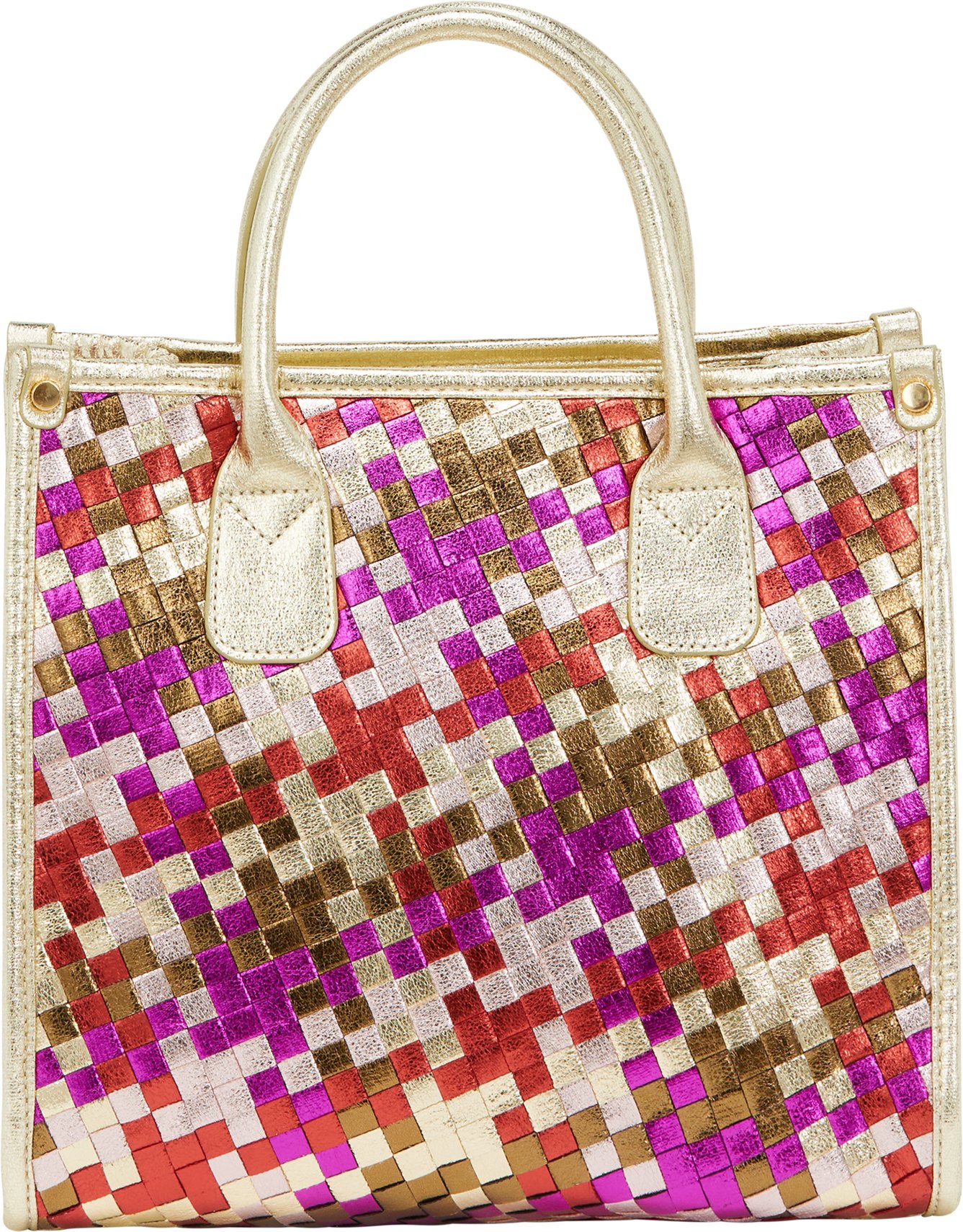 Faina Einkaufstasche Einkaufstasche Frauen Goldfuchsia