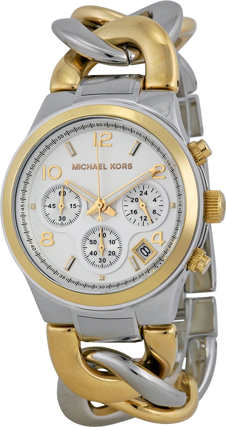 Michael Kors Damenuhr Quartz Silber Gold