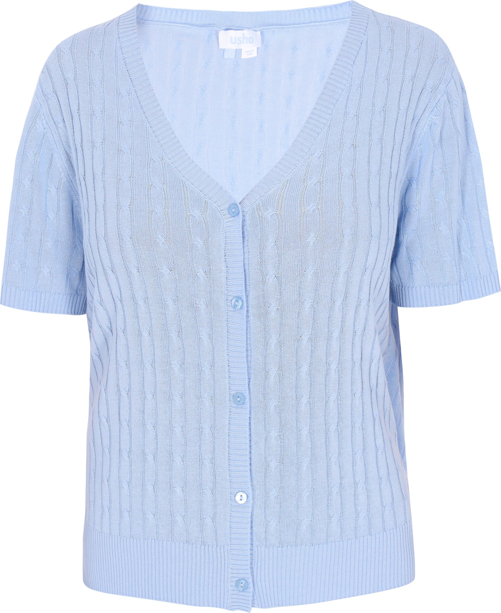 Thumbnail - usha Strickjacke Frauen hellblau