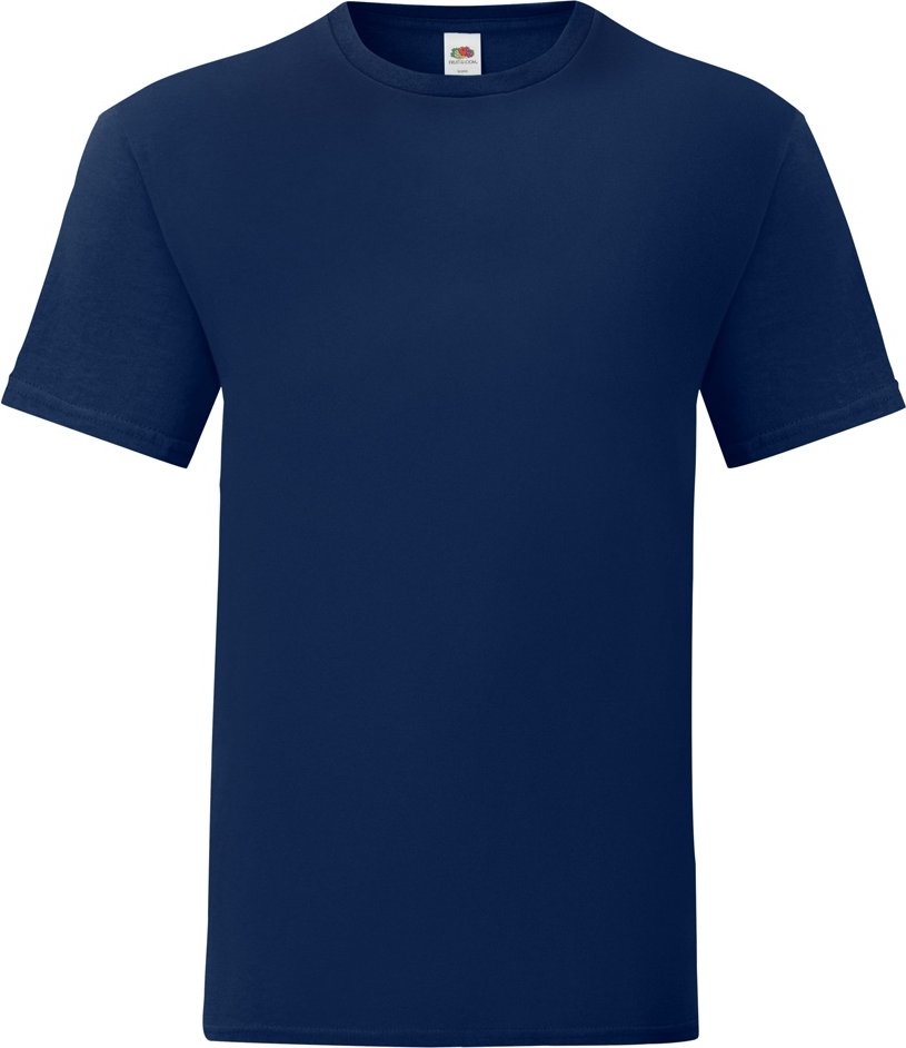 Fruit of the Loom - "Iconic 150" T-Shirt für Herren (Marineblau)
