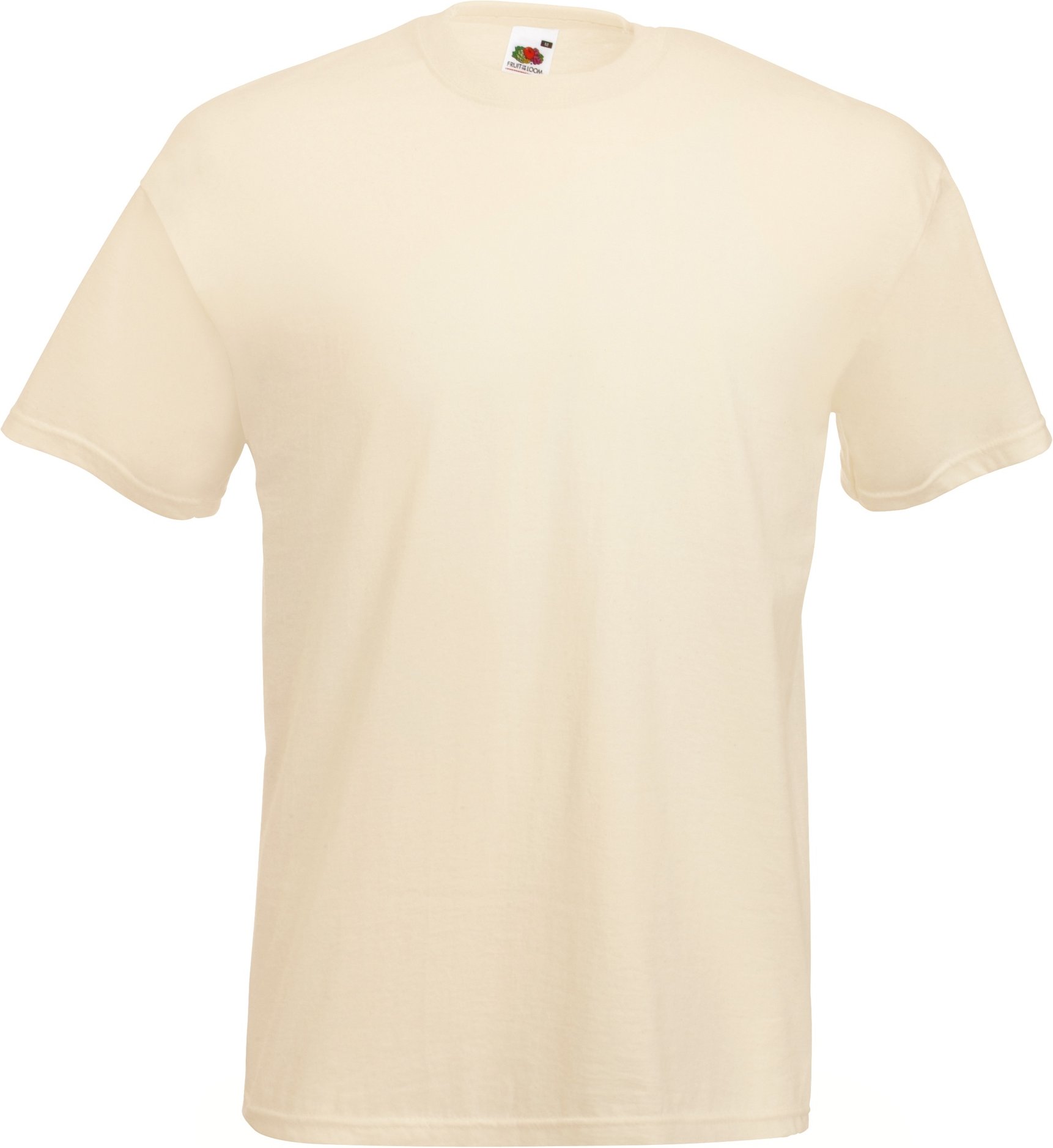 Fruit Of The Loom Herren Valueweight Kurzarm T-Shirt (Natural)