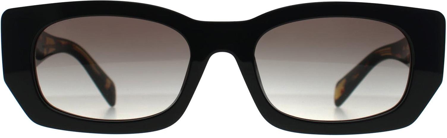 Thumbnail - Prada PRB05S 3890A7 schwarz & havanna grau Verlauf Sonnenbrille