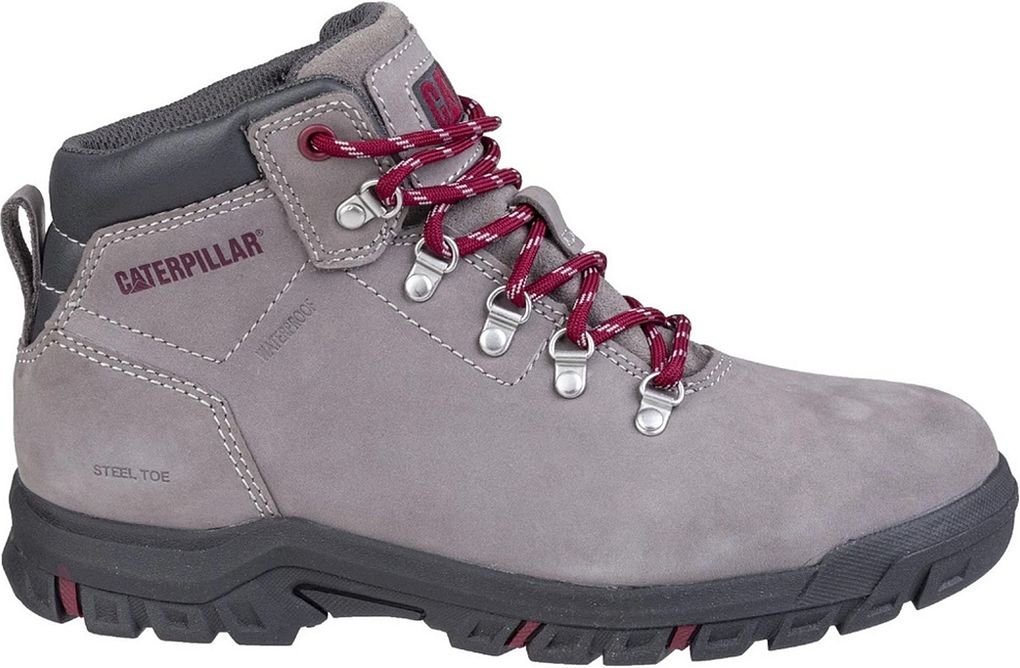 Caterpillar Mae Womens Grey Stiefel