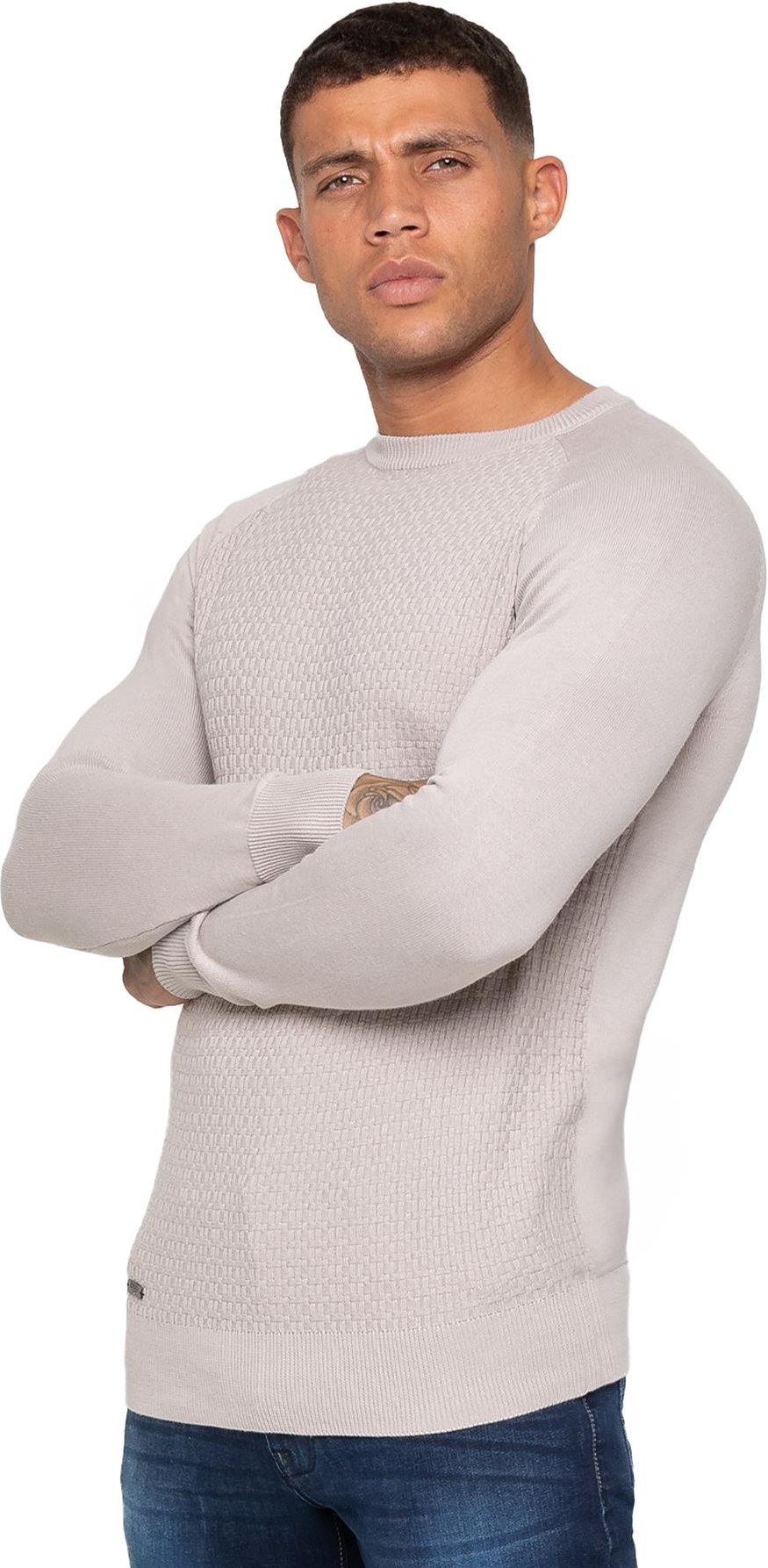Enzo Milano | Herren Strickpullover mit Rundhalsausschnitt