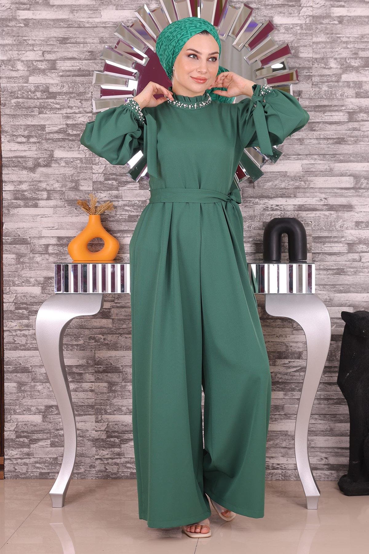 Inci Detailliertes Jumpsuit-Kleid