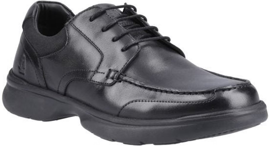 Hush Puppies - "Hugh" Freizeitschuhe für Herren, Leder (Schwarz)