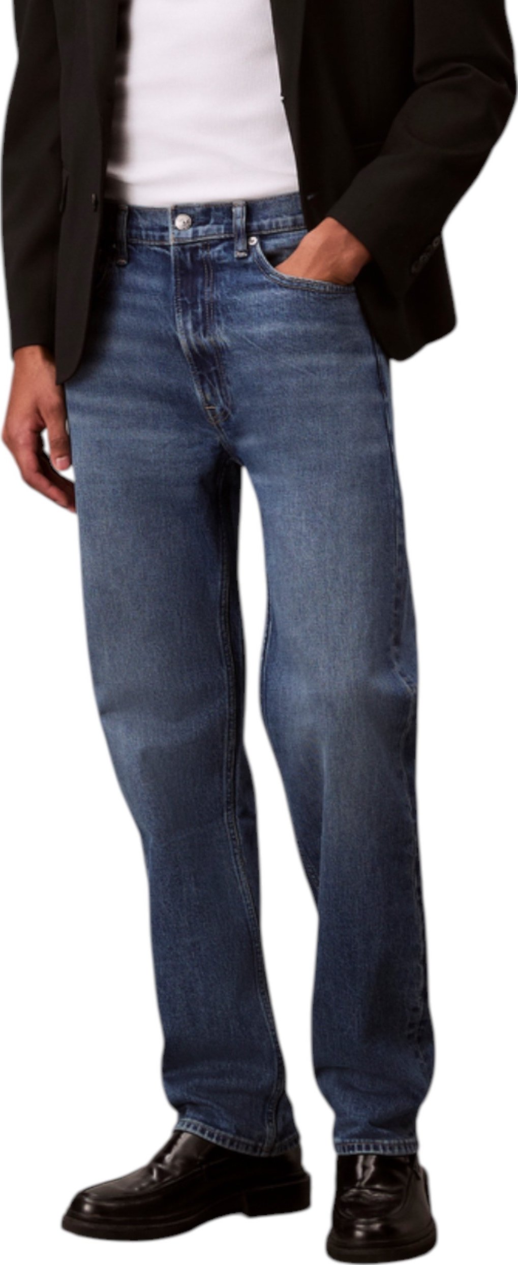 Klassische Gerade Jeans