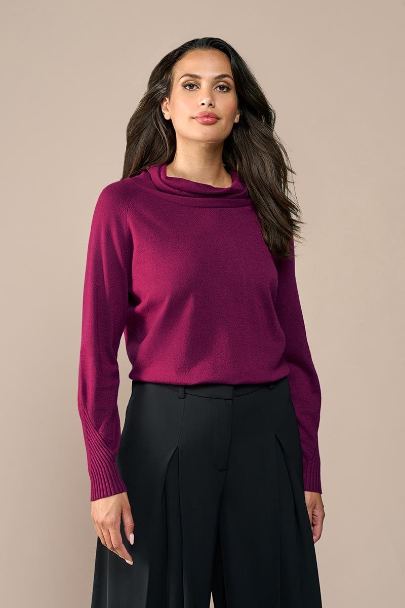 Cherbroug Sweater Dark Berry