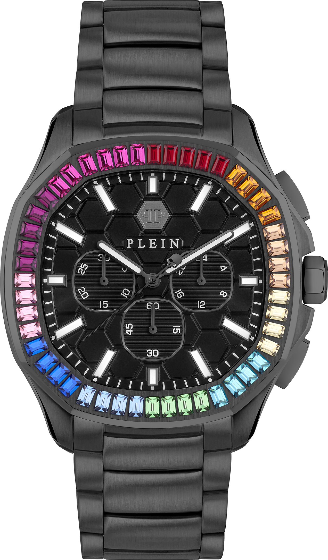 Thumbnail - Philipp Plein $keleton $pectre Schwarz Herren Armbanduhr PWSAA0723