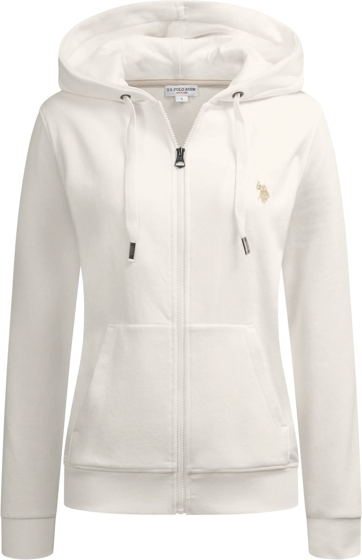 U.S. POLO ASSN. Damen Sweatjacke USRubyy aus Baumwoll-Polyester-Mix