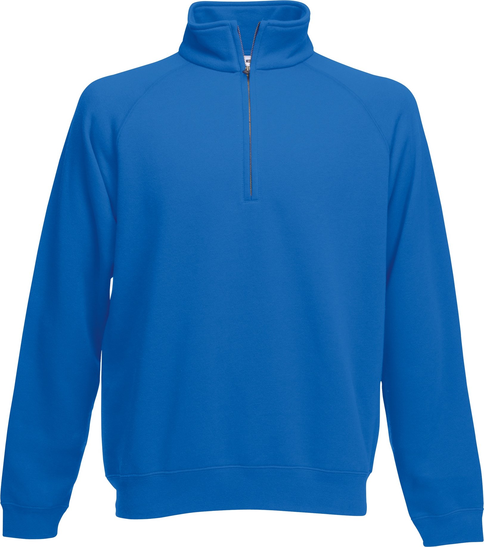 Fruit Of The Loom Herren Premium 70/30 Zip Neck Sweatshirt (Königsblau)