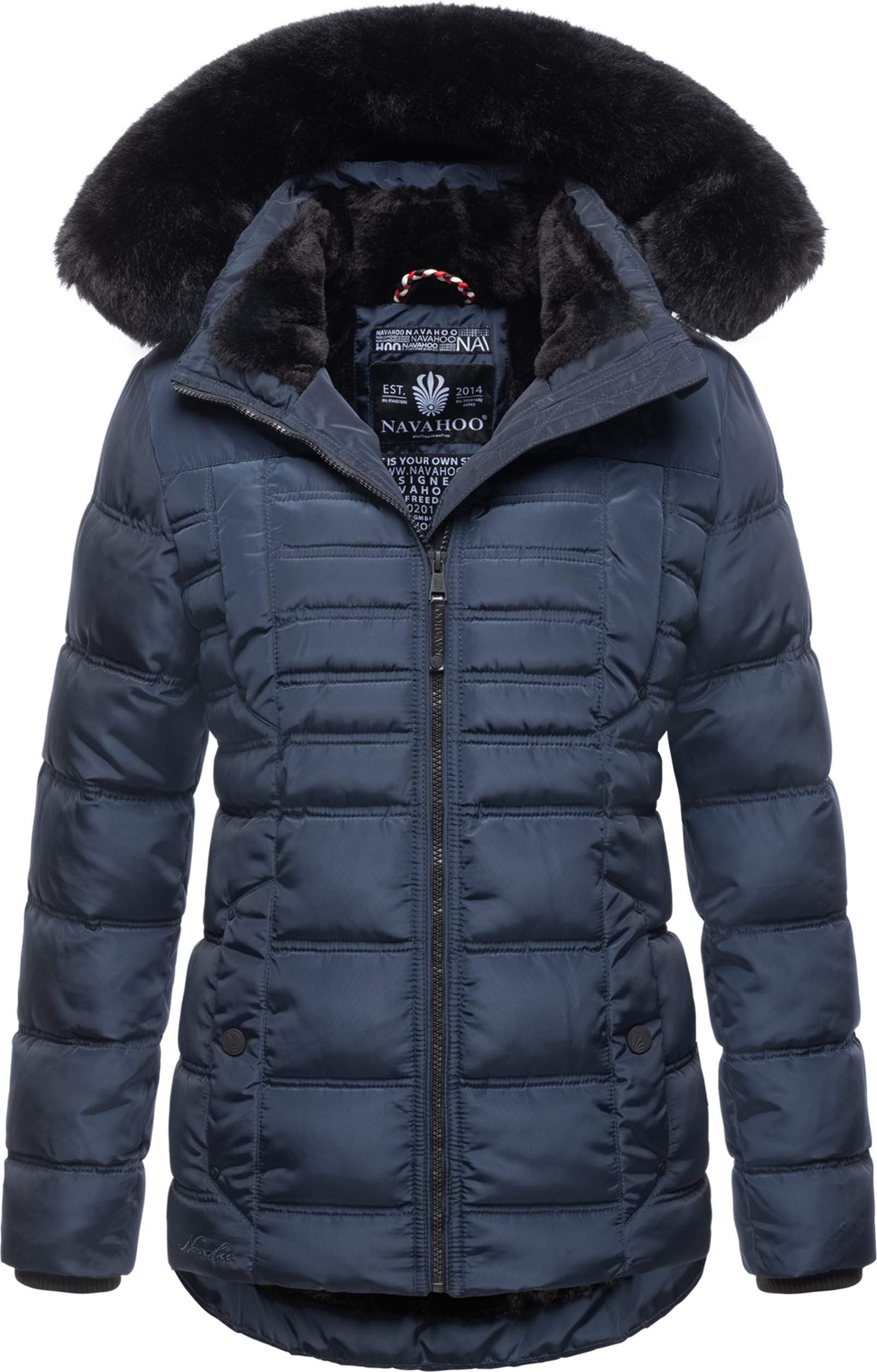 Navahoo Lissandra Damen Winter Steppjacke – warm & edel